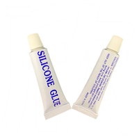 Mastic silicone transparent sans clous pour aluminium