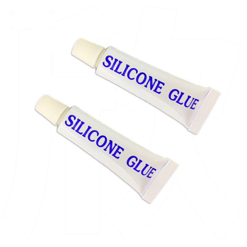 Mastic silicone transparent sans clous pour aluminium