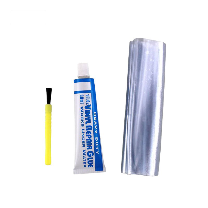 Kit de réparation de revêtement de piscine transparent de 20 grammes pour anneau de natation