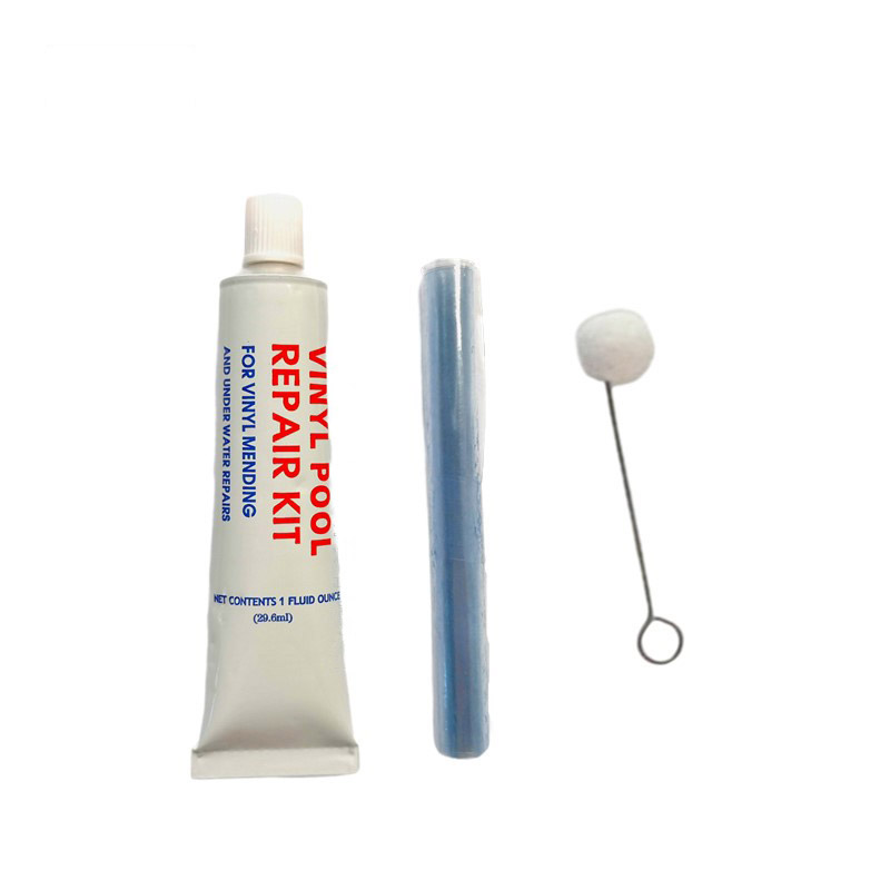 Kit de réparation de revêtement de piscine adhésif de 4 onces pour bateau gonflable