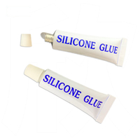 Mastic silicone transparent étanche à l'humidité pour aluminium