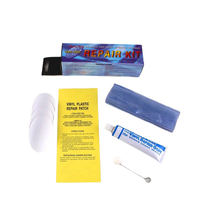 Kit de réparation de revêtement de piscine adhésif transparent pour piscines hors sol